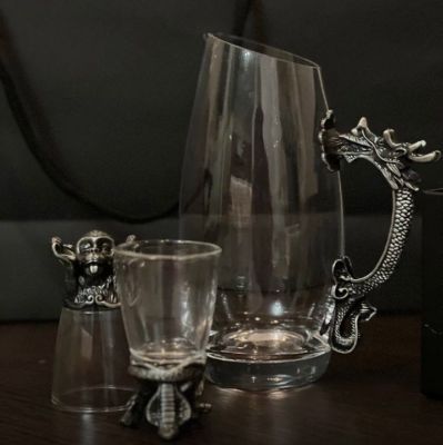 Подарочный набор: графин и стопки-перевертыши (в подарочной коробке)