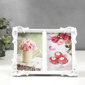 Фоторамка "Узорные уголки" на 2 фото 10х15 см