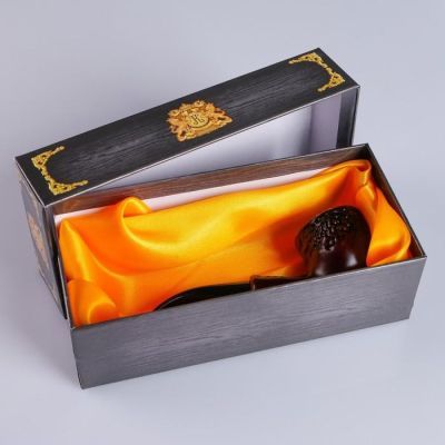 Трубка "Командор" классическая, расширенный раструб с выжиганием, 16х5 см