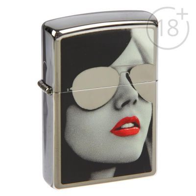 Зажигалка ZIPPO 28274 Golden Design с покрытием High Polish Chrome