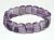 браслет аметист "Испания" арт. бНАМ-36(15-10)-17-1а