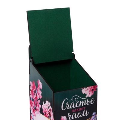 Органайзер для чая "Сирень" 255х113х136 мм