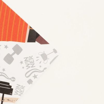 Бумага упаковочная крафтовая «Самому сильному», 60 × 90 см