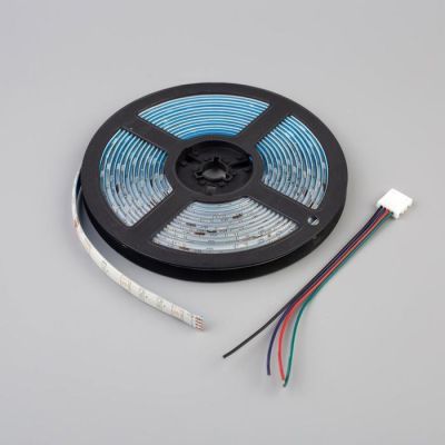 Светодиодная лента Ecola PRO, 12В, SMD5050, 5 м, IP65, 7.2Вт/м, 30 LED/м, RGB