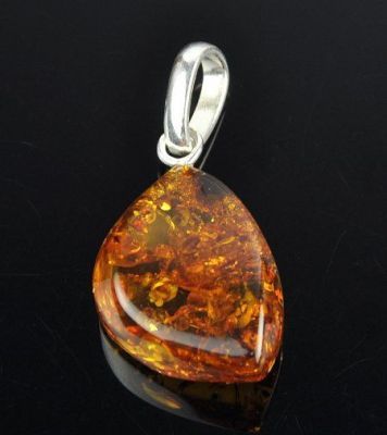 Кулон Янтарь "Золотой дождь" арт.ЯК-189