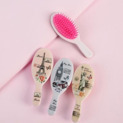 Расчёска массажная, 4,5 × 13 см, рисунок МИКС
