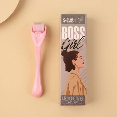 Мезороллер 1 мм 540 игл "Boss girl"