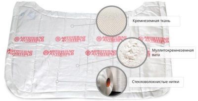 Утеплитель Автомобильный огнестойкий для двигателя №6