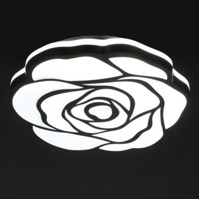 Светильник с ПДУ 670515N LED 48Вт 3 режима 3000-6000К диммер серебро 38х38х6 см