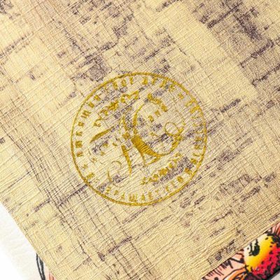 Сейф-книга дерево кожзам "Зелёная птичка с розовыми цветами" 21х13х5 см