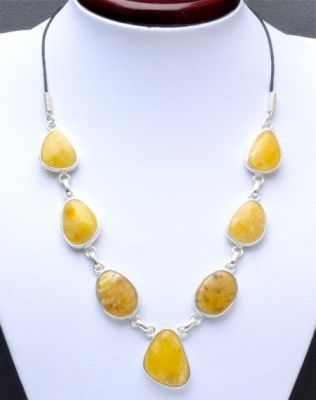 Колье Янтарь "Балтийская осень" арт. ЯК-1448