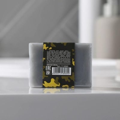 Мыло «Крутому мужику» 100 г, древесный аромат