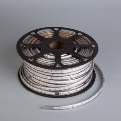 Светодиодная лента Ecola 14 × 7 мм, 50 м, IP68, SMD5050, 60 LED/м, 14.4 Вт/м, 220 В, свечение RGB
