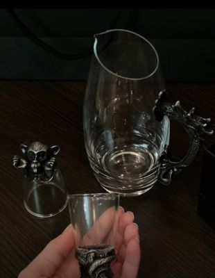 Подарочный набор: графин и стопки-перевертыши (в подарочной коробке)