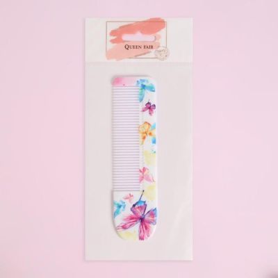 Расчёска, 14,7 × 3,7 см, разноцветная