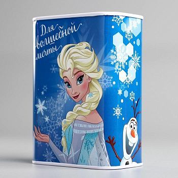 Копилка прямоугольная "Для волшебной мечты", Холодное сердце