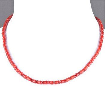 Бусы Коралл "Тюльпан" арт. П3451