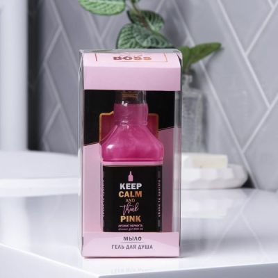Набор Girl Boss гель для душа, мыло-шоколад
