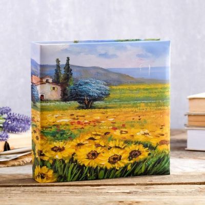 Фотоальбом на 200 фото 10х15 см "Маковое поле" (бумажные листы)