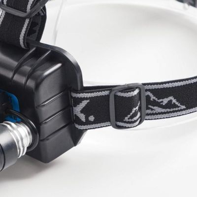 Фонарь налобный аккумуляторный "Мастер К", 10 Вт, 1200 мАч, 600 лм,8х9х6 см, микс