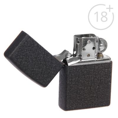 Зажигалка ZIPPO 236 Classic с покрытием Black Crackle
