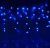 Гирлянда уличная "Бахрома" (Ш:3 м, В:0,6 м, нить темная, синий) Гирлянда уличная "Бахрома" (Ш:3 м, В:0,6 м, нить темная, синий)