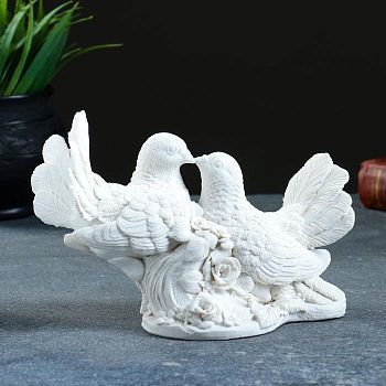 Фигура "Пара голубей" большие 12,5см