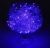 Гирлянда уличная "Метраж" (20 м. нить силикон, синий)