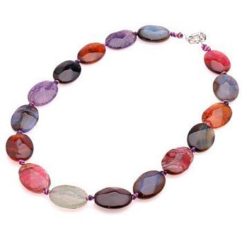 Бусы Агат "Кэтти" арт. П3045