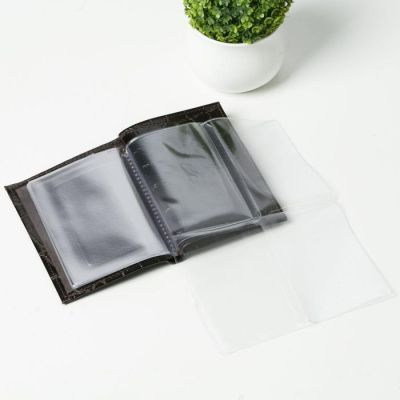 Обложка для автодокументов и паспорта, отдел для купюр, скат, цвет коричневый