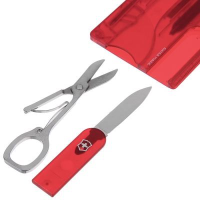 Швейцарская карточка VICTORINOX SwissCard Classic 0.7100.T, 10 функций