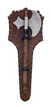 Коллаж настенный Топор (28x7x72см.)