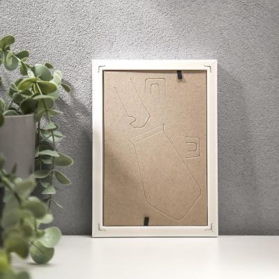 Фоторамка пластик 10х15 белый