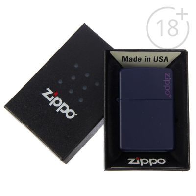 Зажигалка ZIPPO 239ZL Classic с покрытием Navy Matte