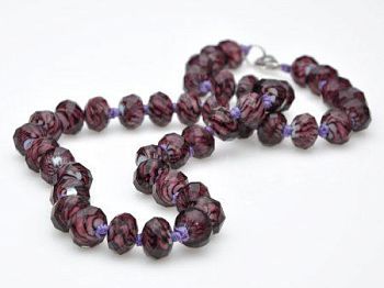 Бусы Муранское стекло  "Драгоценное сияние" арт. П2881