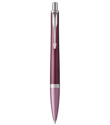 K 310 Ручка шариковая Parker Urban Premium M Dark Purple CT синие чернила подар.кор. (арт-1931569)