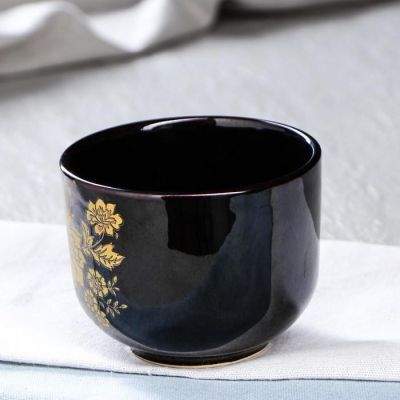 Чашка "Вероника", коричневая, 450 мл, микс