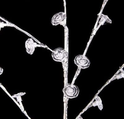 Светодиодный куст "Роза" улич. (1,5 м., красный)