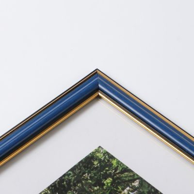 Фоторамка пластик 21х30 см (284Р) синий малахит