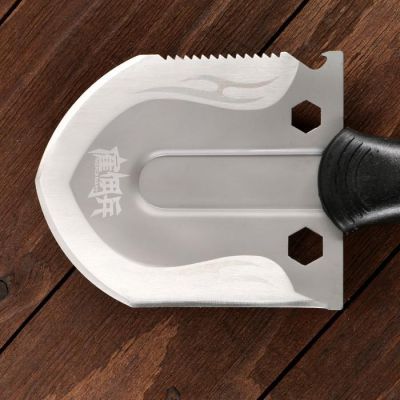 Лопата туристическая 46см многофунциональная