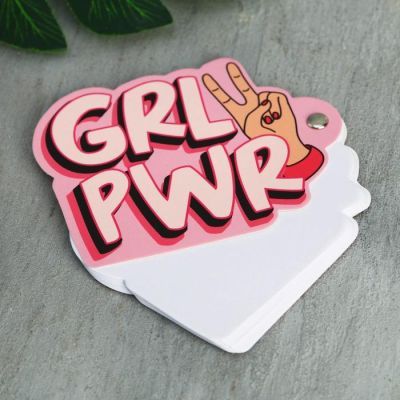 Набор GRL PWR, бальзам для губ, блокнотик