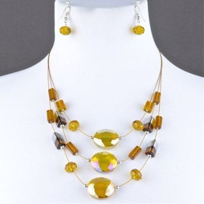 Комплект Хрусталь "Виола" арт.КП115