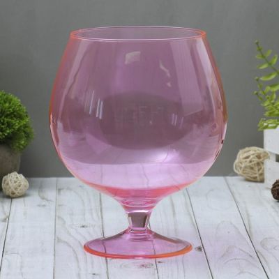 Ваза "Бренди" микс прозрачн. 3л,  24см