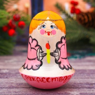 Неваляшка «Ангел», 3 цвета МИКС