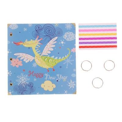 Фотоальбом 30 листов "Дракоша" (на кольцах) 27,5х26,5 см