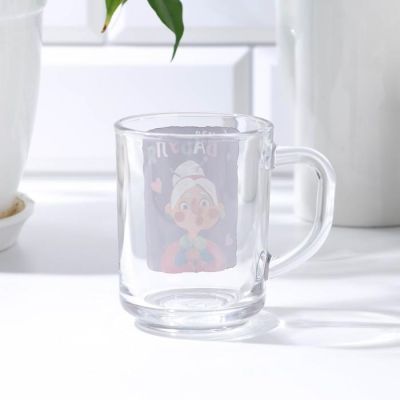 Кружка прямая "Любимая Бабуля" 200 мл