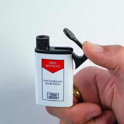 Зажигалка газовая "Настоящий Мужчина"