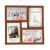 Фоторамка "Темный орех" 29х29 см на 4 фото 10х15 см Фоторамка "Темный орех" 29х29 см на 4 фото 10х15 см