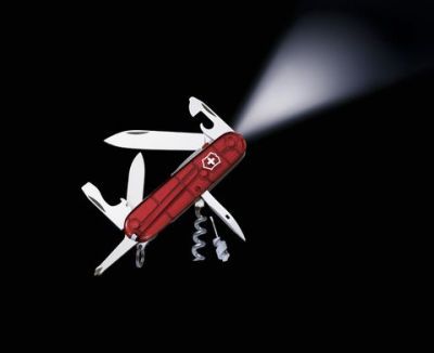 Victorinox Spartan Lite Red translucent Нож складной (арт. - 1.7804.T)