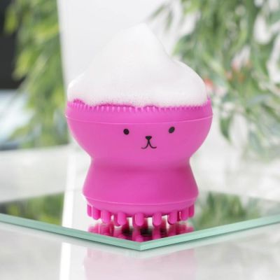 Щёточка для лица на подставке «ОтПАНДный секрет», 7,2 х 5,5 см